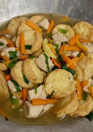 Foto resep Sapo Tahu Ayam
