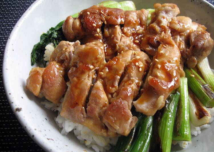 How to Cook Delicious Ginger Teriyaki Chicken Don