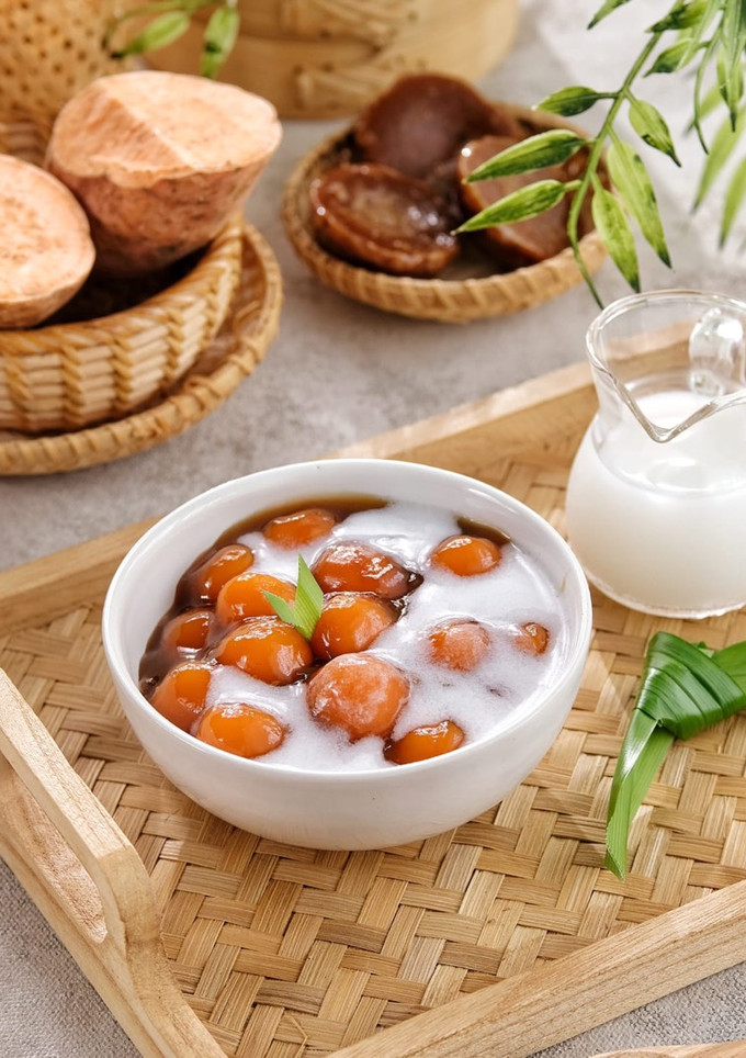 Foto resep Kolak biji salak ubi kuning