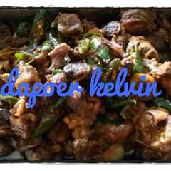 Kerongkongan ayam kecap cabe hijau রেসিপির প্রধান ছবি
