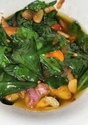 Foto resep Tumis daun gingseng jawa