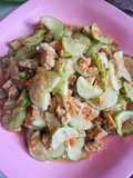 Tumis Timun Krai dan Tempe