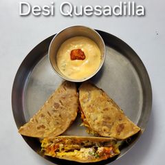 A picture of Desi Quesadilla.