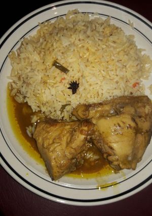 A picture of Steamed chicken.