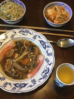 A picture of California Farm Dashi Mushroom Soup.