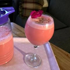 A picture of Rose lassi.