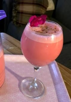 A picture of Rose lassi.