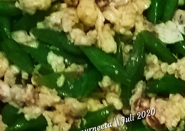 Buncis orak Arik telur