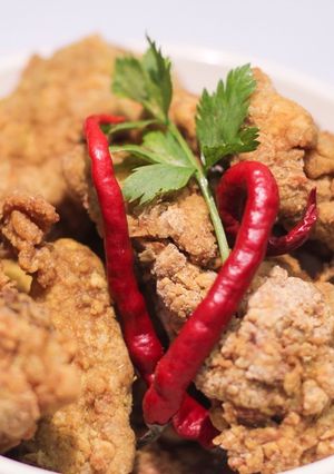 Foto resep Ayam Goreng Tepung kriuk.. kfc kw super