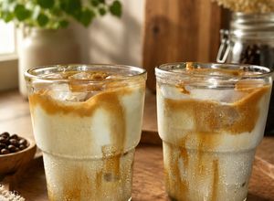 Foto resep Butterscotch dalgona latte