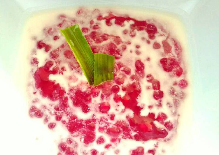 Bubur Mutiara Merah Delima