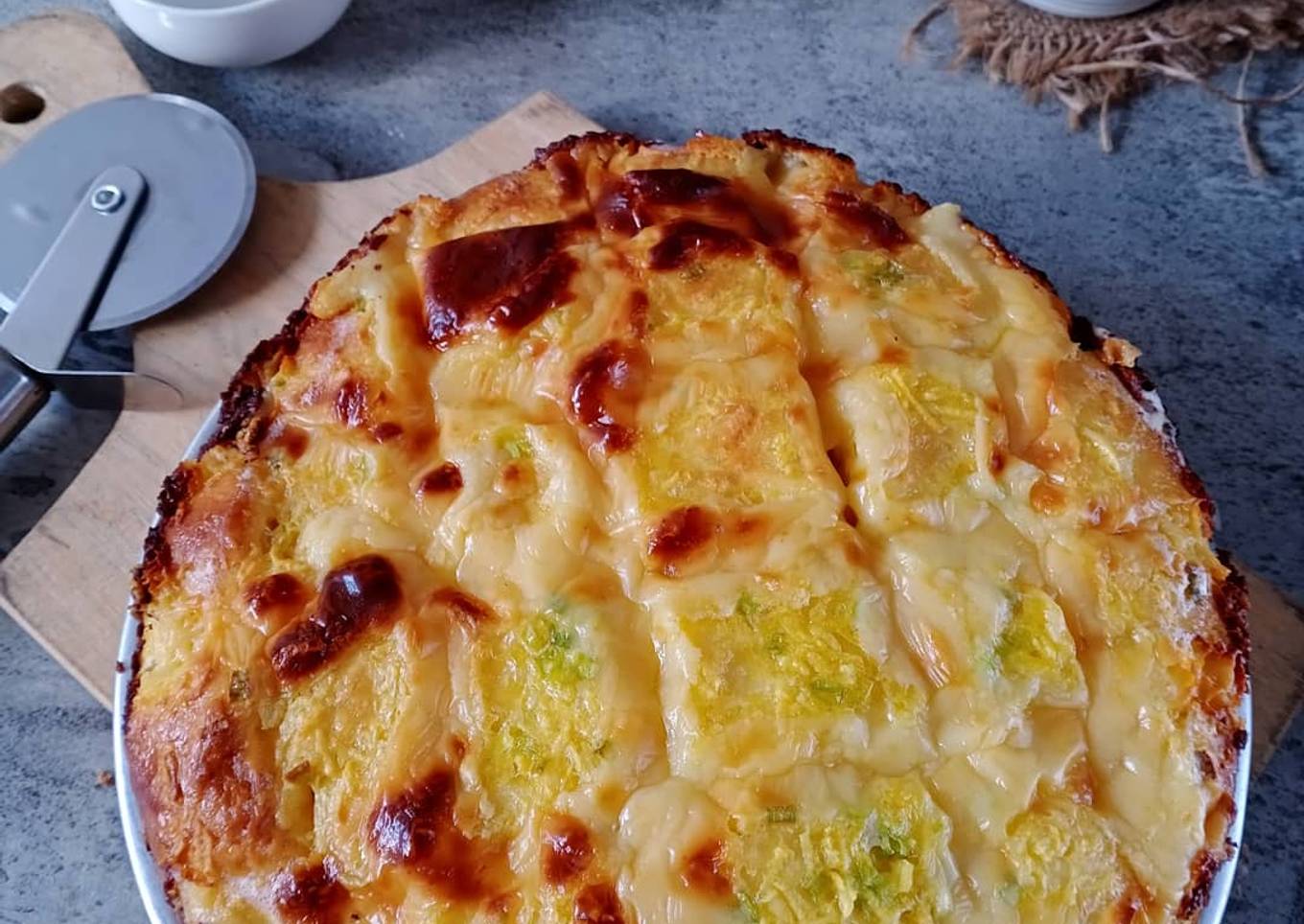 Garlic cheese bread
