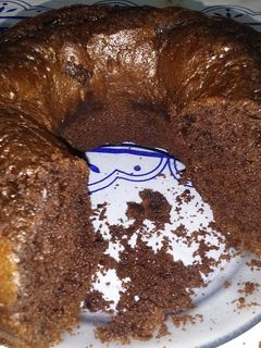 Una foto de Bizcochuelo de chocolate húmedo