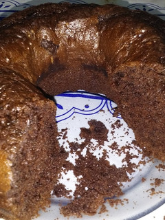 Una foto de Bizcochuelo de chocolate húmedo