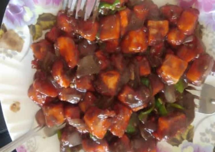 Chilli paneer