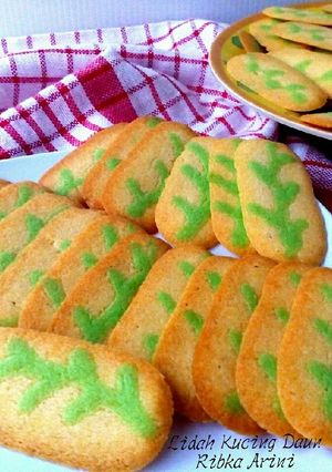 Foto resep Lidah Kucing Daun (metode kocok 1 wadah) renyah + tips