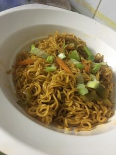صورة لوصفة اندومي بطريقتي 😍❤️