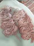 Homemade Beetroot noodles