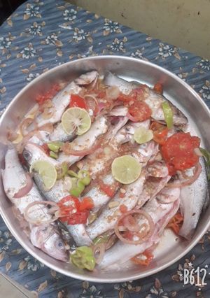 صورة لوصفة صينية السمك في الفرن