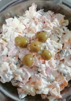 A picture of Mayonnaise Salad 🥗.