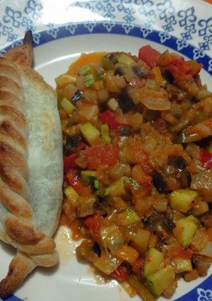 Una foto de Ratatouille estilo italiano