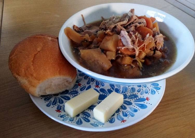 Welsh Cawl in a Slow Cooker