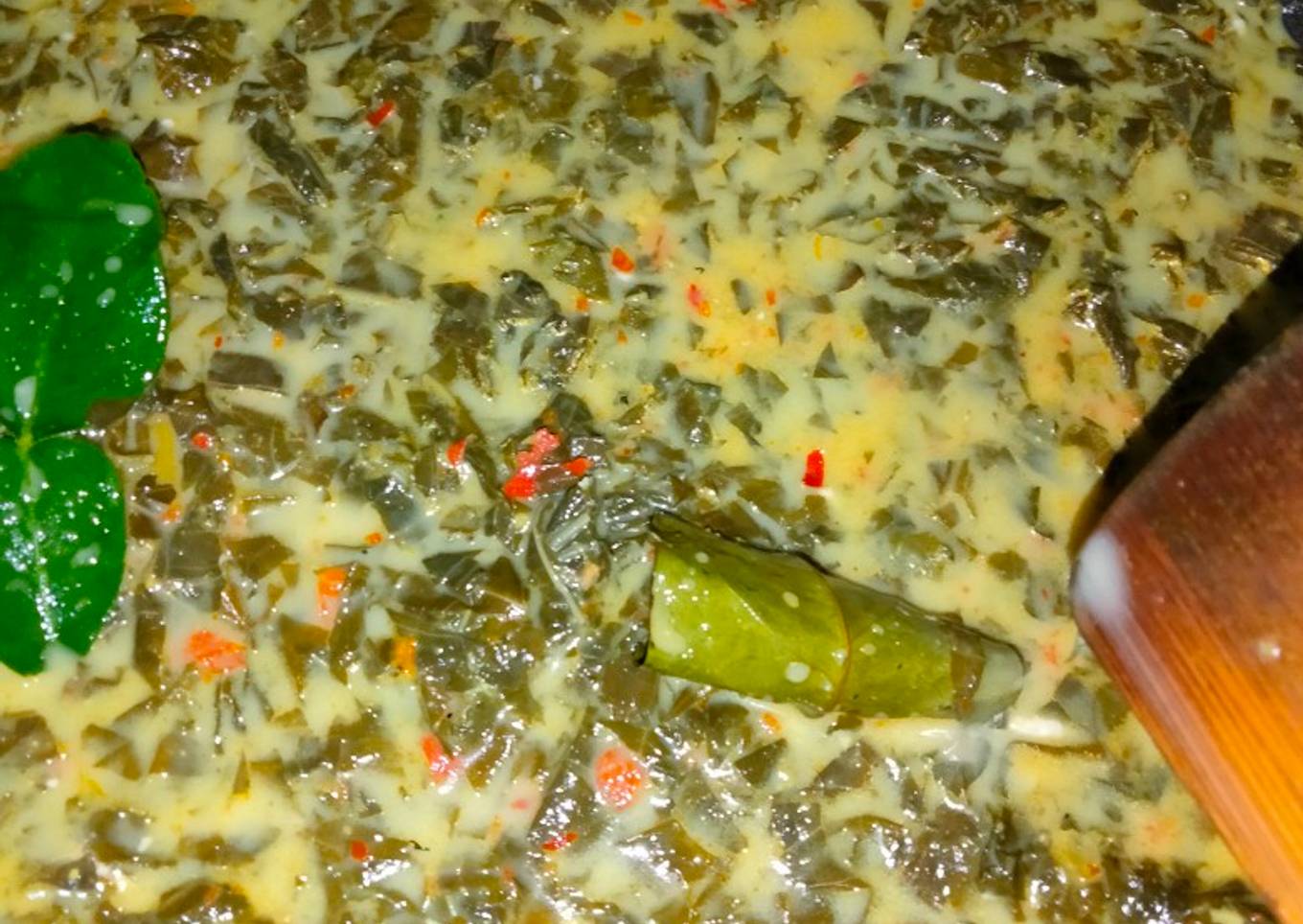 Gulai daun singkong padang fiber cream
