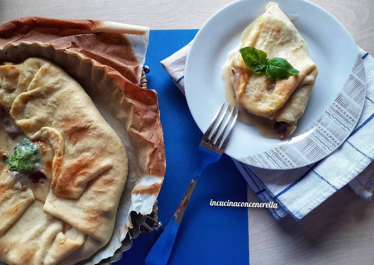 La parmigiana di zucchine in crosta