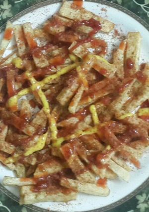 صورة لوصفة بطاطس محمره