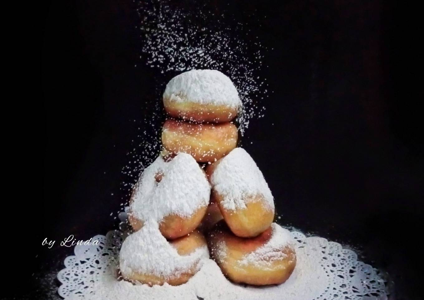 Tumpeng Donat Salju