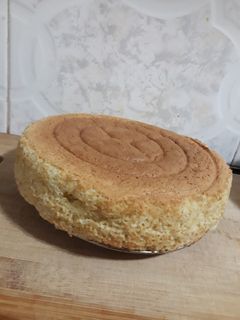 صورة لوصفة كيك اسفنجي على طريقتي