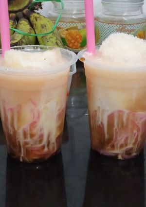 Foto resep Es Cendol Tape Singkong