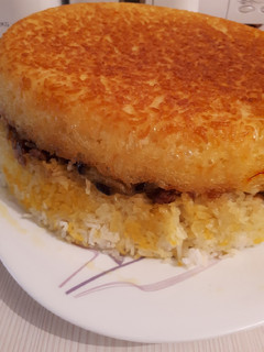 عکسی از دستور ته چین گوشت و بادمجان