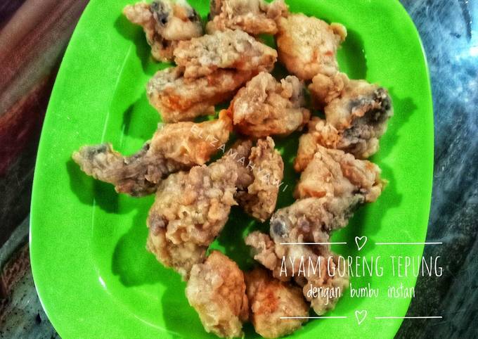 Ayam goreng tepung instan sasa