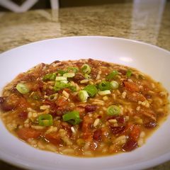 A picture of Easy jambalaya/red beans and rice.