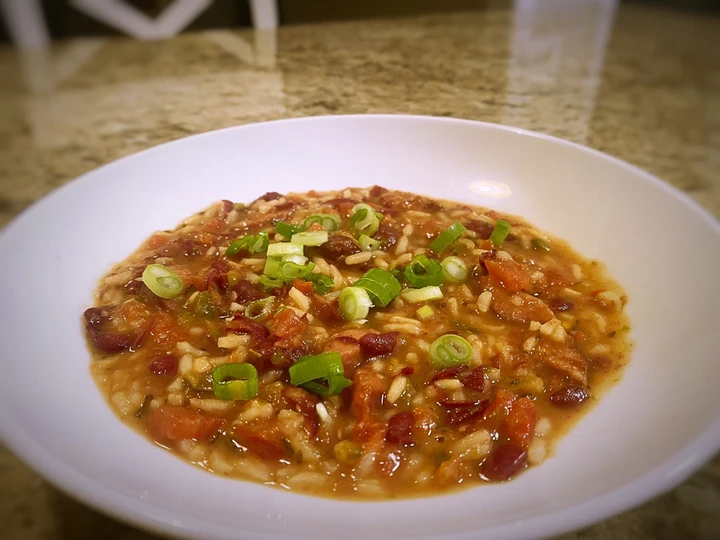 Recipe Easy jambalaya/red beans and rice which Delicious