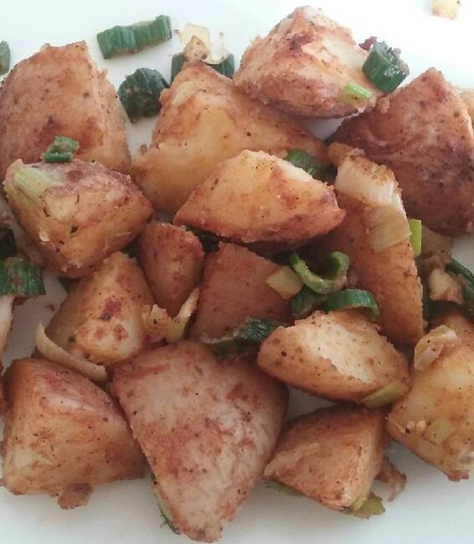 Una foto de Papas salteadas con paprika