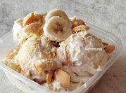 Gambar banana puding egg drop