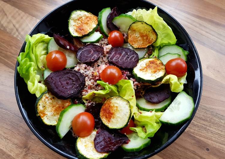 Cara Gampang Membuat Roasted beetroot salad Anti Gagal