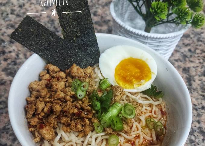 Resep Tantanmen Ramen Ala Rumahan Oleh Dewi Kumala Cookpad