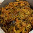 ফুলকপির ডাটা চচ্চড়ি fulkopir data chorchori recipe in Bengali)