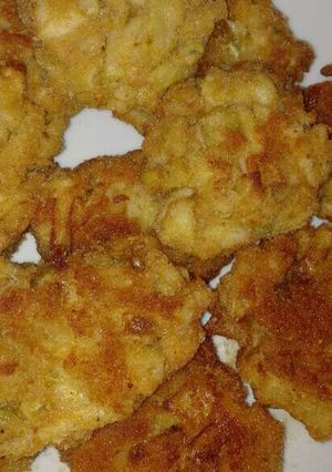 Zöldbab fasírt recept fotója