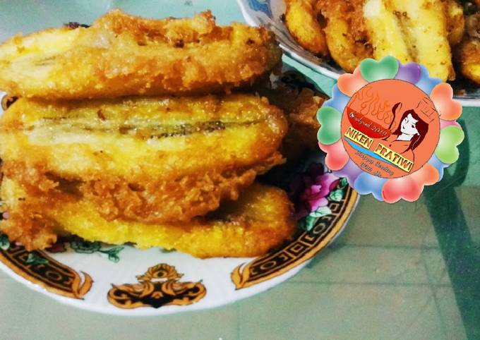 Pisang Goreng Tepung Keriting Renyah 🥐