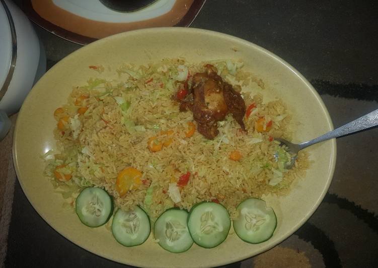 Vegetable jelouf rice