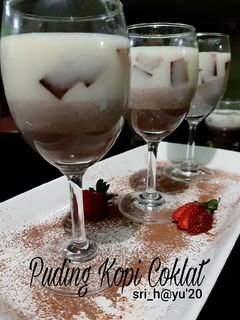 Foto resep Puding Kopi Coklat Dadakan