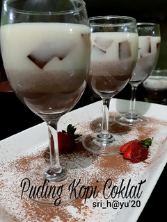 Foto resep Puding Kopi Coklat Dadakan