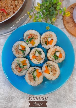 Foto resep 38.2023. Kimbap Tempe