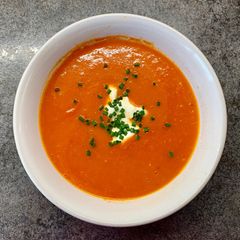 A picture of Tomato Soup #MyCookbook.