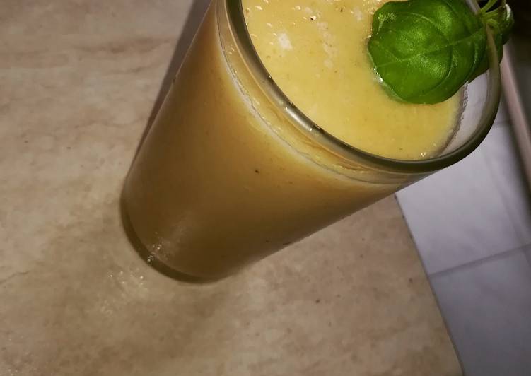 Smoothie Operator - Smoothie melone, banana, basilico