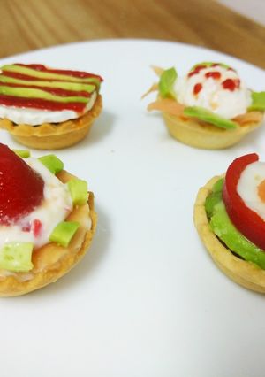 Una foto de Canapés navideños 🎅